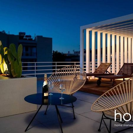 Brand New Homm Penthouse In Ano Glyfada, Dilou Leilighet Athen Eksteriør bilde