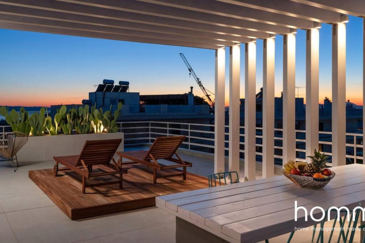 Brand New Homm Penthouse In Ano Glyfada, Dilou Leilighet Athen Eksteriør bilde