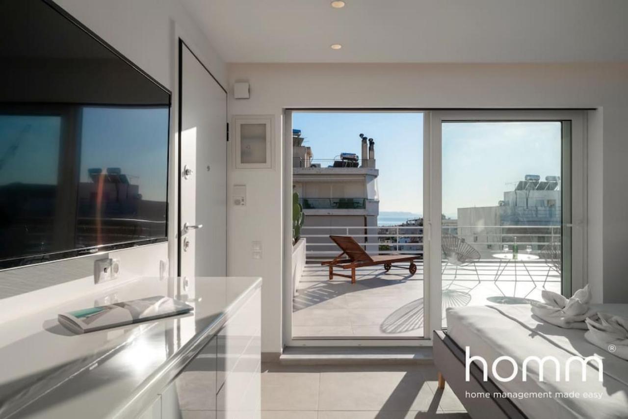 Brand New Homm Penthouse In Ano Glyfada, Dilou Leilighet Athen Eksteriør bilde