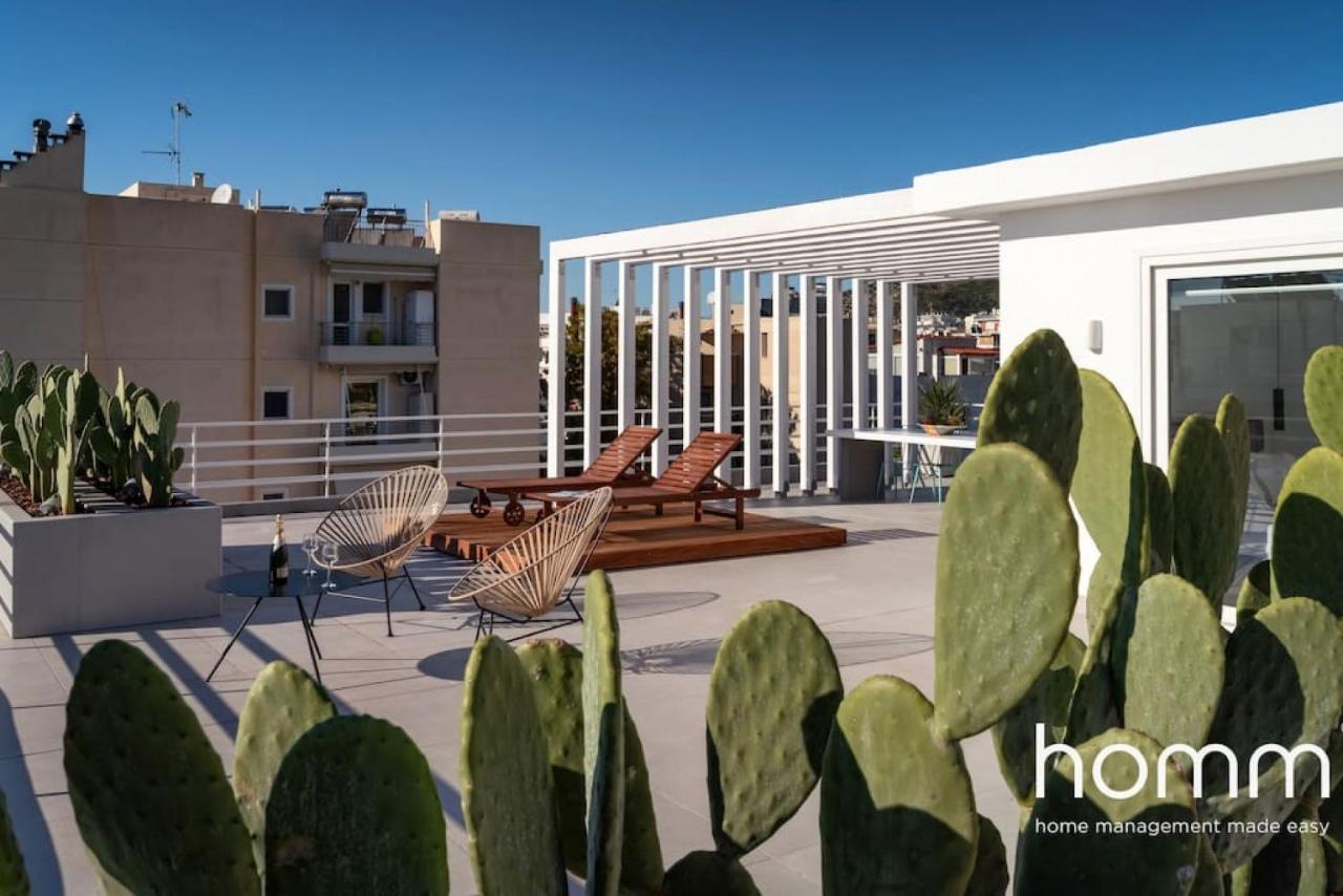 Brand New Homm Penthouse In Ano Glyfada, Dilou Leilighet Athen Eksteriør bilde